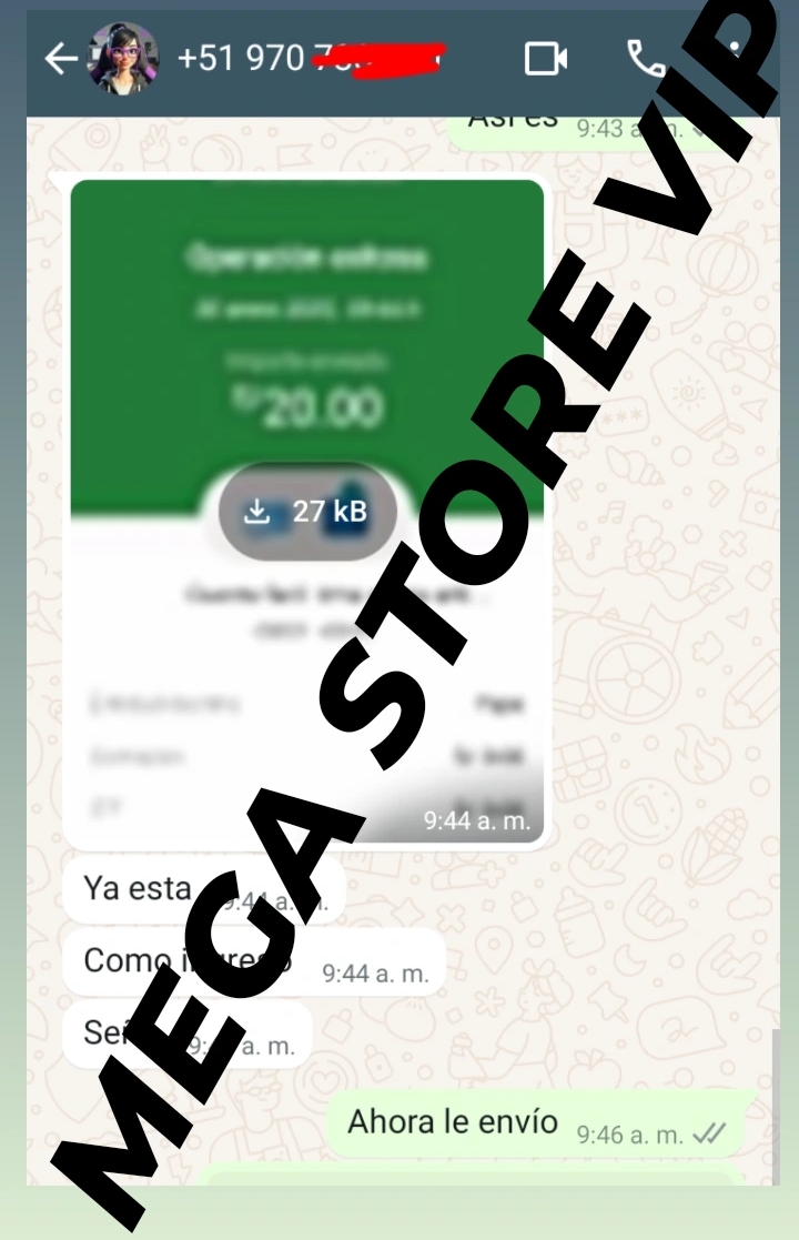 Venta realizada 29
