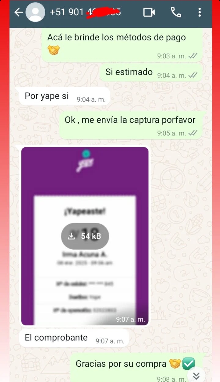 Venta realizada 4