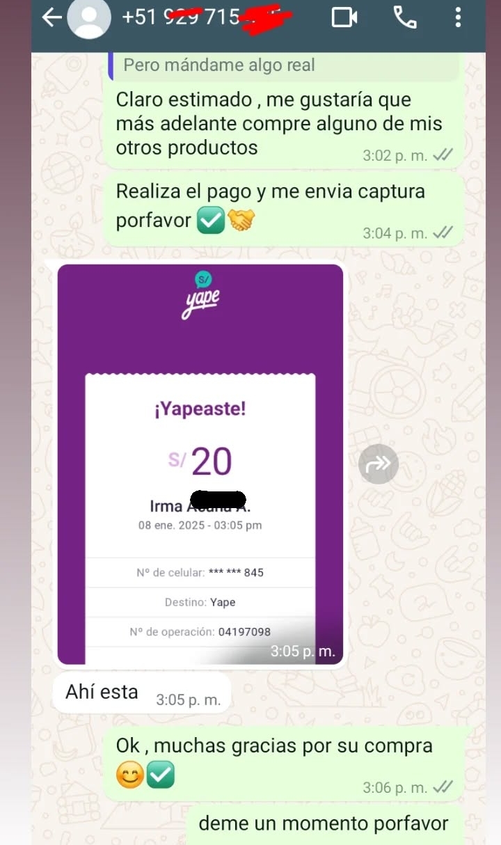 Venta realizada 5